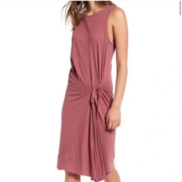New Chelsea28 Asymmetrical Pink Tank Dress Size Extra Extra Large - Picture 1 of 10